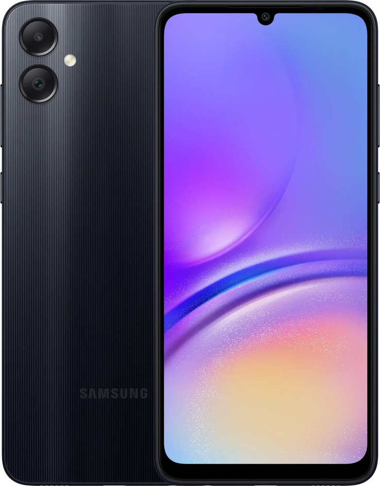 Samsung Смартфон  Galaxy A05 4/64Gb черный  4/64 ГБ, черный #1