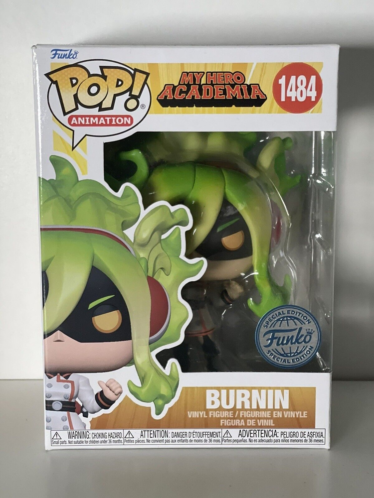 Фигурка Funko Pop! My Hero Academia: Burnin (Moe Kamiji (Фанко Поп Мо Камиджи из аниме Моя геройская #1