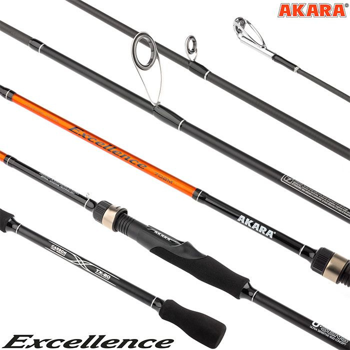 Спиннинг Akara Excellence ML 702 (3-17) 2,1 м #1