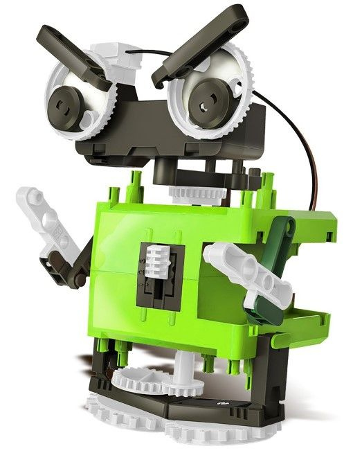 Электронный конструктор "Квадробот", 59 деталей, классический робот для мальчиков, робототехника для #1