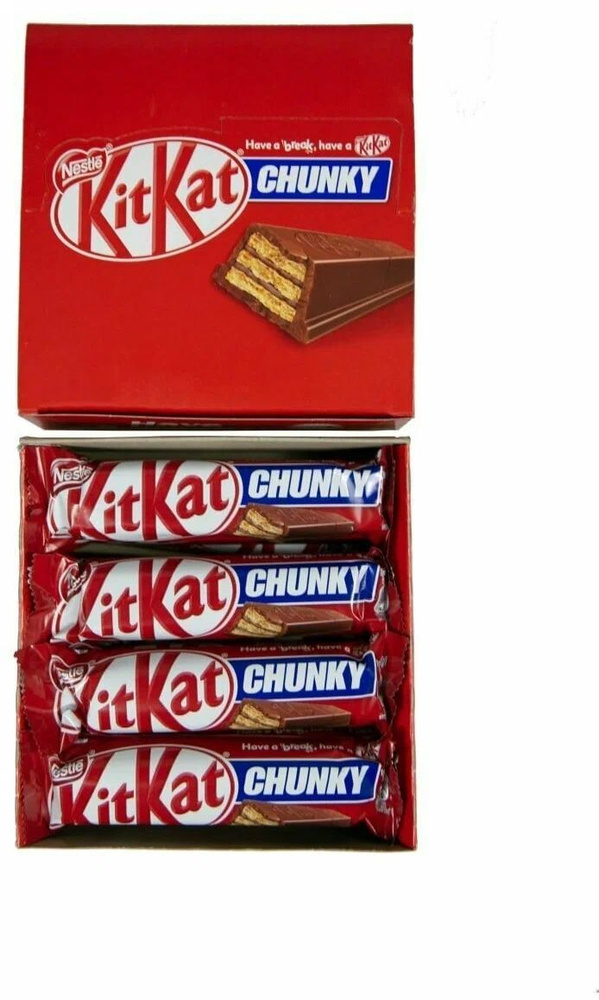 Шоколадный батончик KitKat Chunky #1