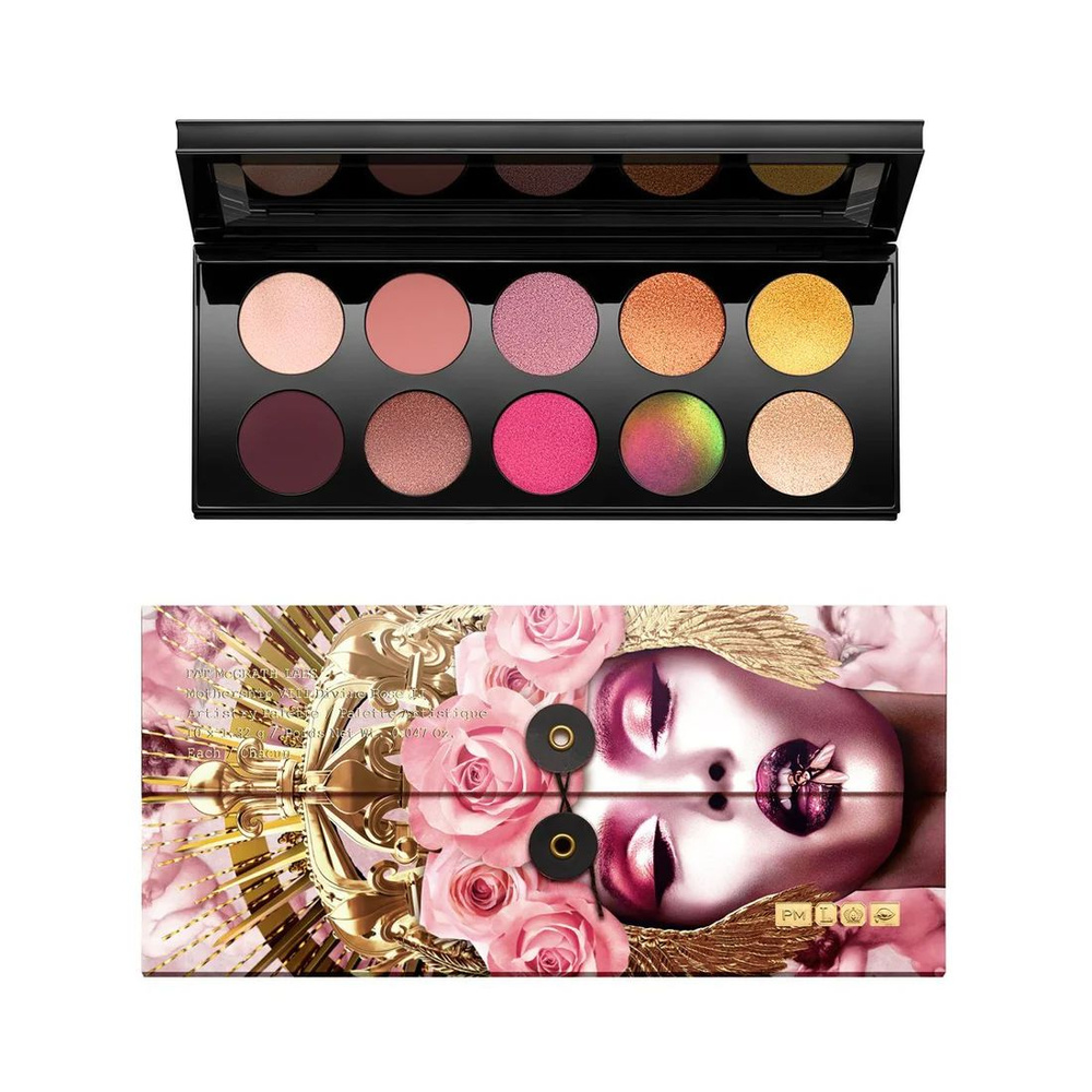 Тени для век PAT McGRATH LABS Mothership VIII Divine Rose II eye shadow palette #1