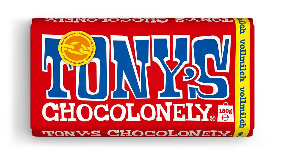 Тоny's Chocolonely Молочный шоколад #1