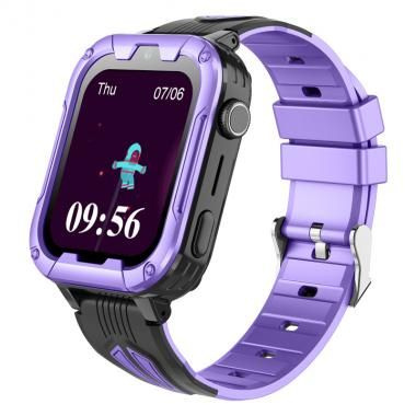 Часы Smart Baby Watch KT32 Wonlex фиолетовые #1