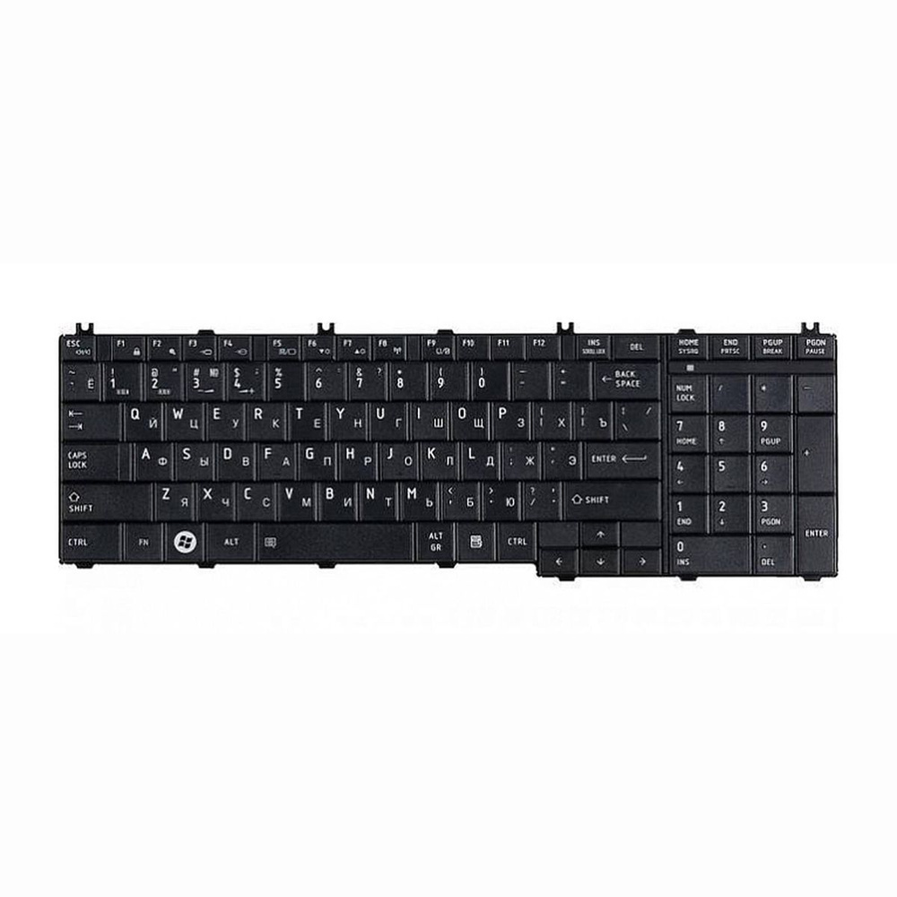 Клавиатура для ноутбука Toshiba C650 C660 L650 L750 P/n: NSK-TN00R, NSK-TN0SC, NSK-TN0SU, NSK-TN0SV  #1