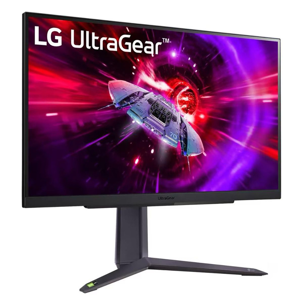 LG 27" Монитор 27GR75Q-B, черный #1