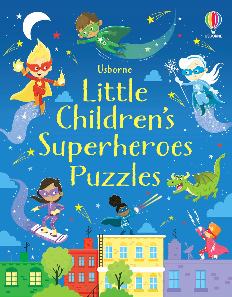 Little Childrens Superheroes Puzzles / Книга на Английском | Robson Kirsteen #1