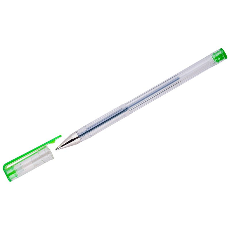 Ручка гелевая OfficeSpace зеленая, 0,5 мм (1 шт) #1
