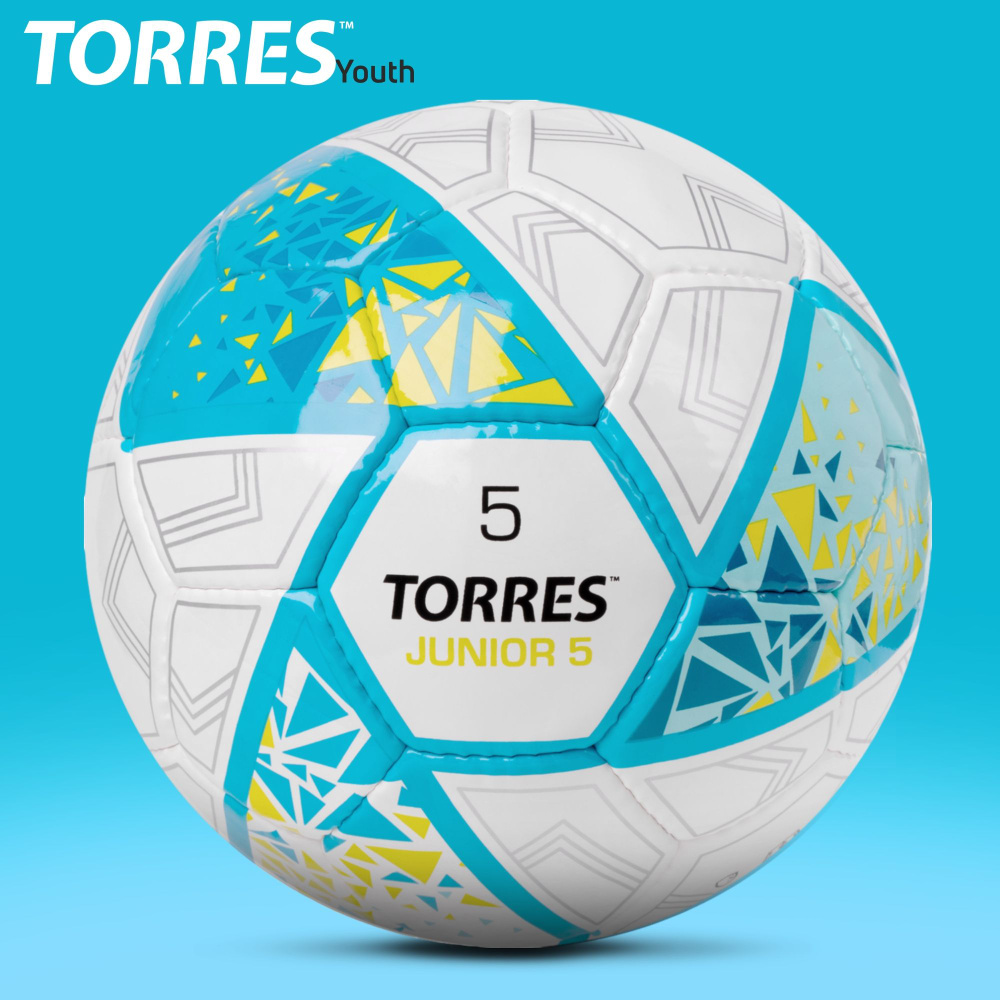 Мяч футбольный размер 5 облегченный, TORRES Junior-5 F323805 #1