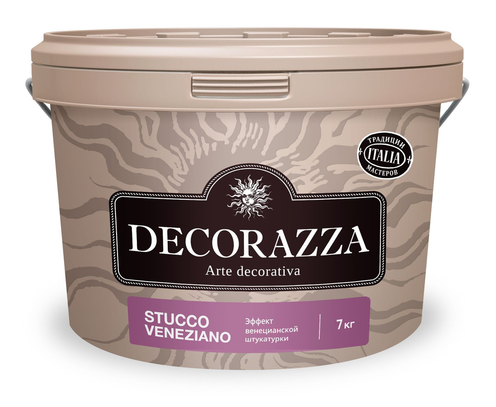 Декоративная штукатурка венецианская Decorazza Stucco Veneziano, SV 10-76,7 кг  #1