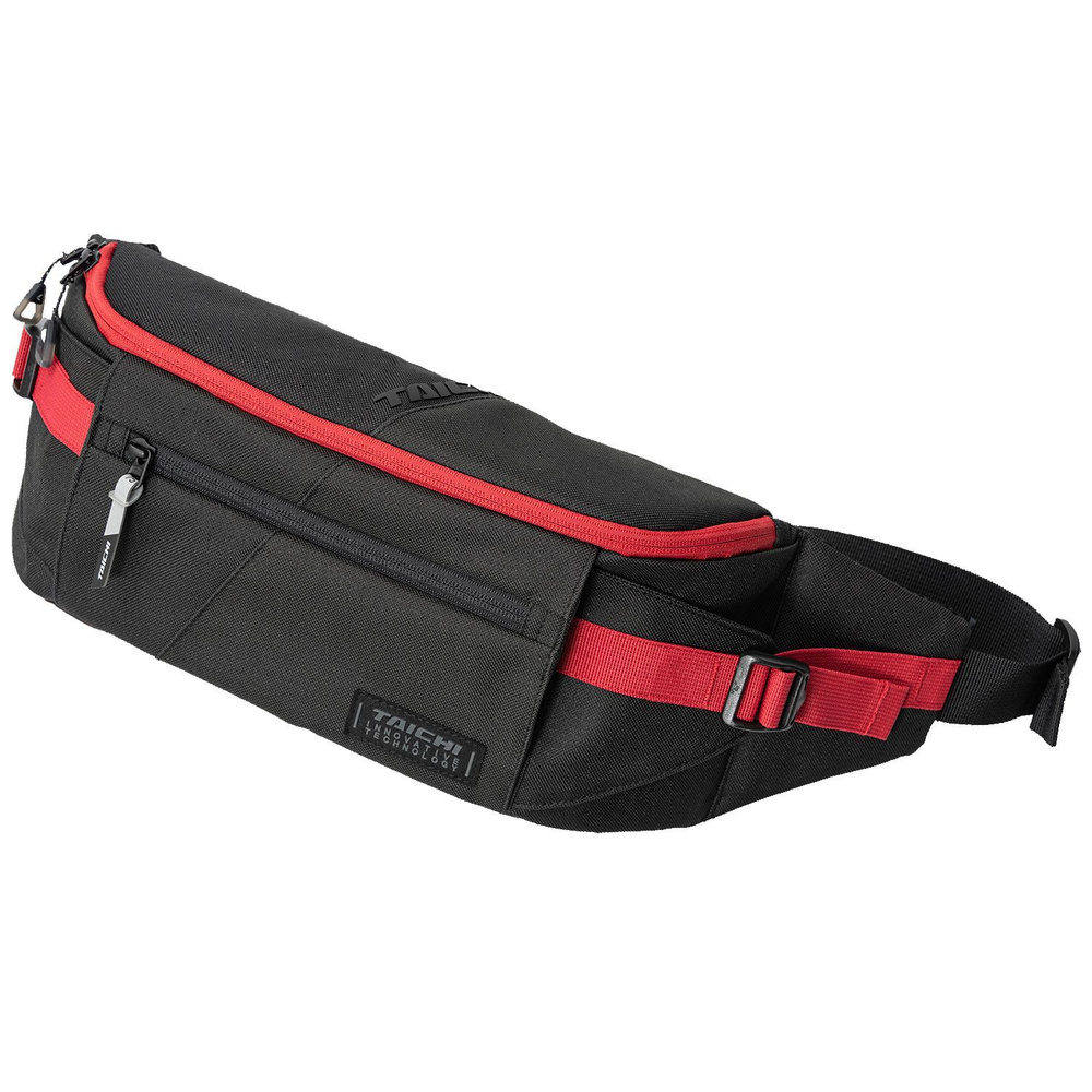 Сумка на пояс Taichi WAIST BAG Black/Red, 5L #1