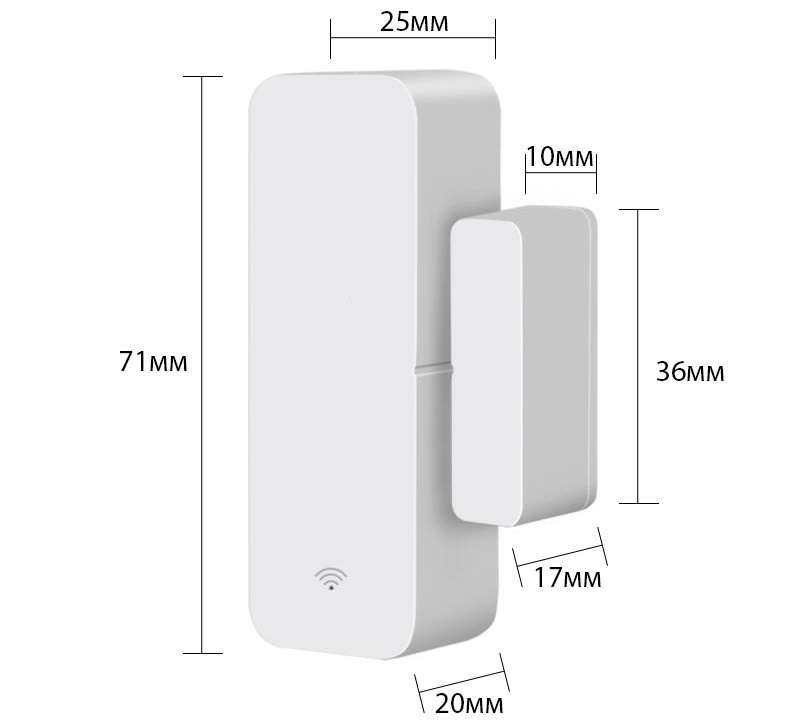 Умный WiFi датчик открытия дверей и окон ROXIMO SWD06