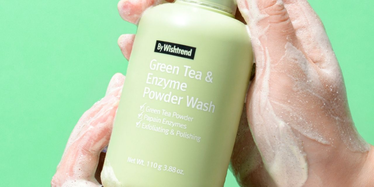 Энзимная пудра By Wishtrend Green Tea & Enzyme Powder Wash