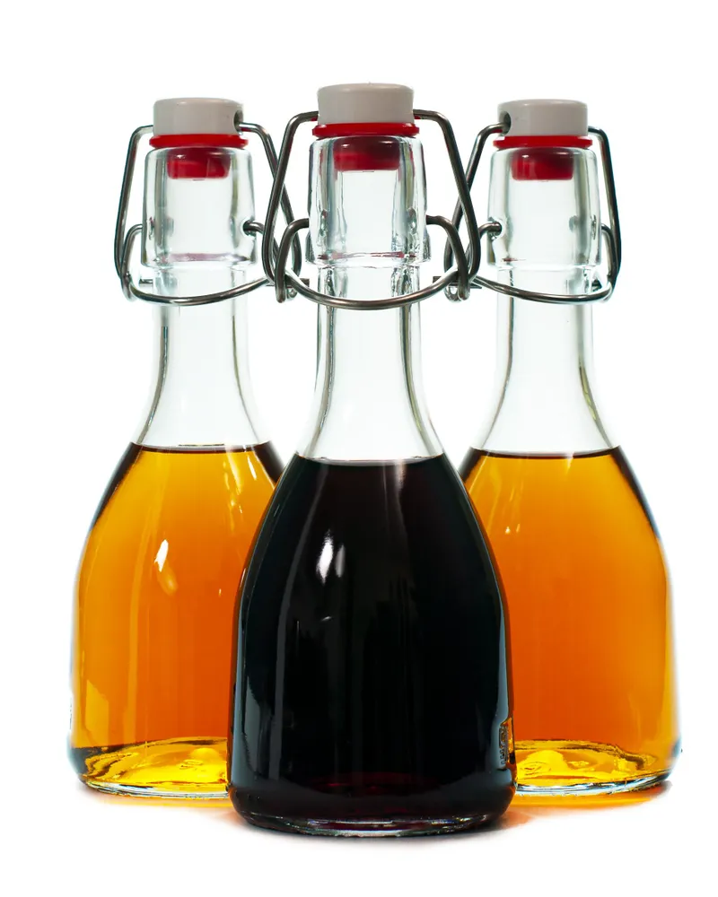 Бутылка стеклянная, емкость для масла с бугельной пробкой Babl-250, KHome, 250 мл, 3 шт