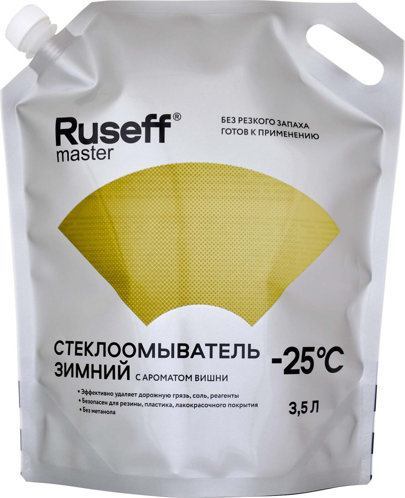 Ruseff Жидкость стеклоомывателя до -25°C, 3.5 л #1