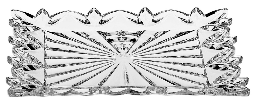 Crystal Bohemia Тарелка Pierced "PIERCED", 1 шт, Хрусталь, диаметр 18.5 см #1