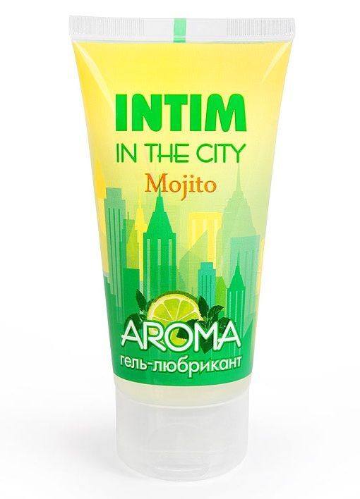 Увлажняющий лубрикант Intim Aroma с ароматом мохито - 60 гр. #1