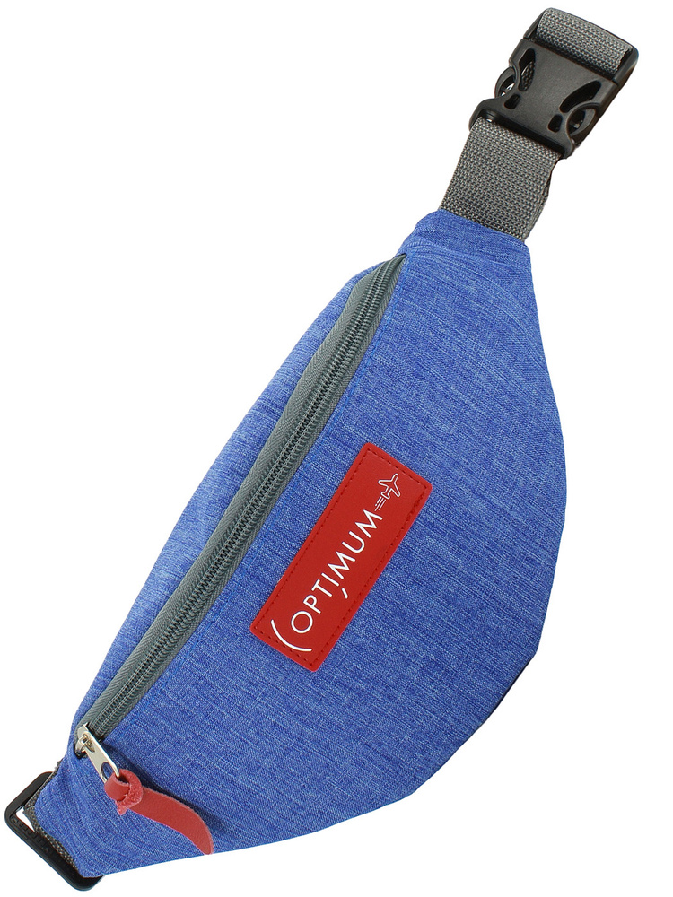 Поясная сумка на пояс женская мужская для девочки мальчика Optimum Mini Custom, голубая  #1