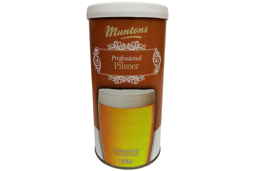 Солодовый экстракт для пива Muntons "Pilsner", 1,8 кг #1