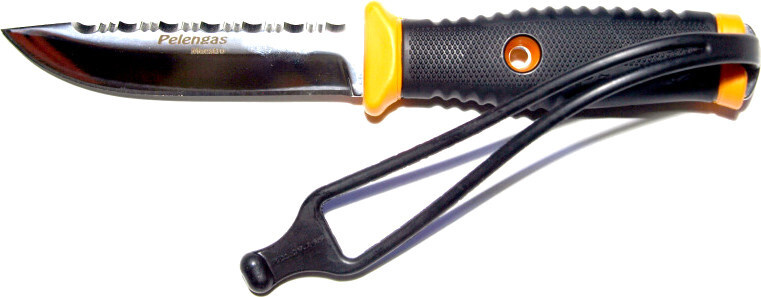 Нож для подводной охоты Pelengas Universal Maestro с магнитным креплением  #1