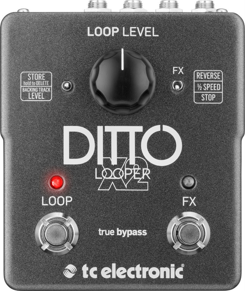 TC ELECTRONIC DITTO X2 LOOPER гитарная педаль #1