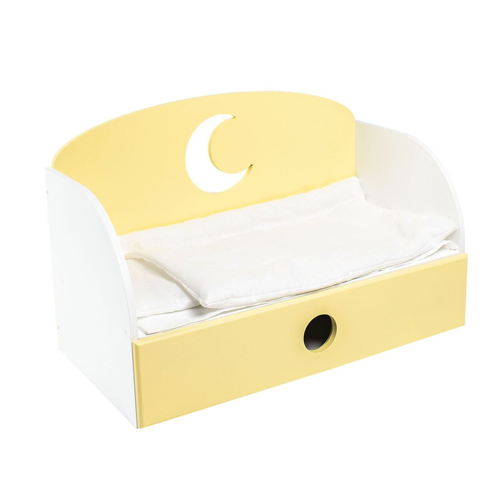 Диван-кровать PAREMO Мини, "Луна", цвет: желтый #1