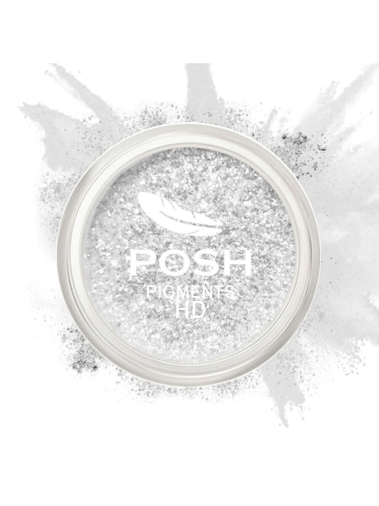 POSH Минеральный пигмент для глаз и губ 15 гр, 6 Серебро #1