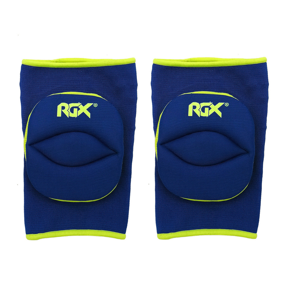 Наколенники волейбольные RGX-8745 Blue/lime (L) #1