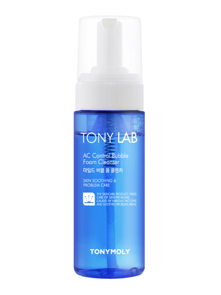 Tony Moly Пенка-мусс для умывания проблемной кожи Tony Lab AC Control Bubble Foam Cleanser  #1