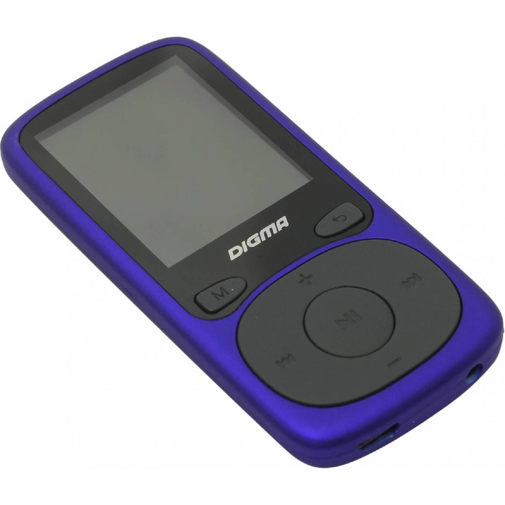 MP3 плеер DIGMA B4 8Gb синий/1.8"/FM/microSDHC. Товар уцененный #1