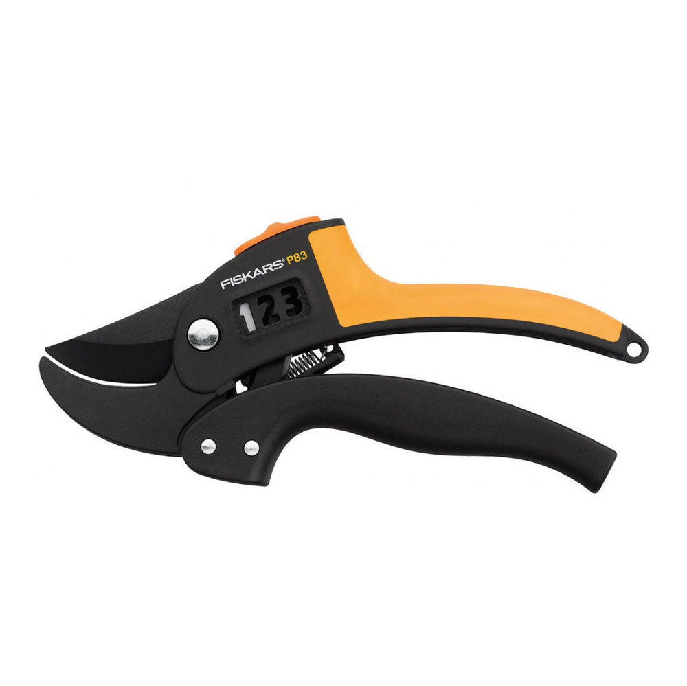 Секатор с храповым механизмом Fiskars P83, контактный #1