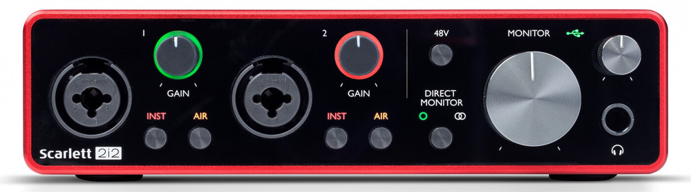 FOCUSRITE Scarlett 2i2 3rd Gen Аудиоинтерфейс #1