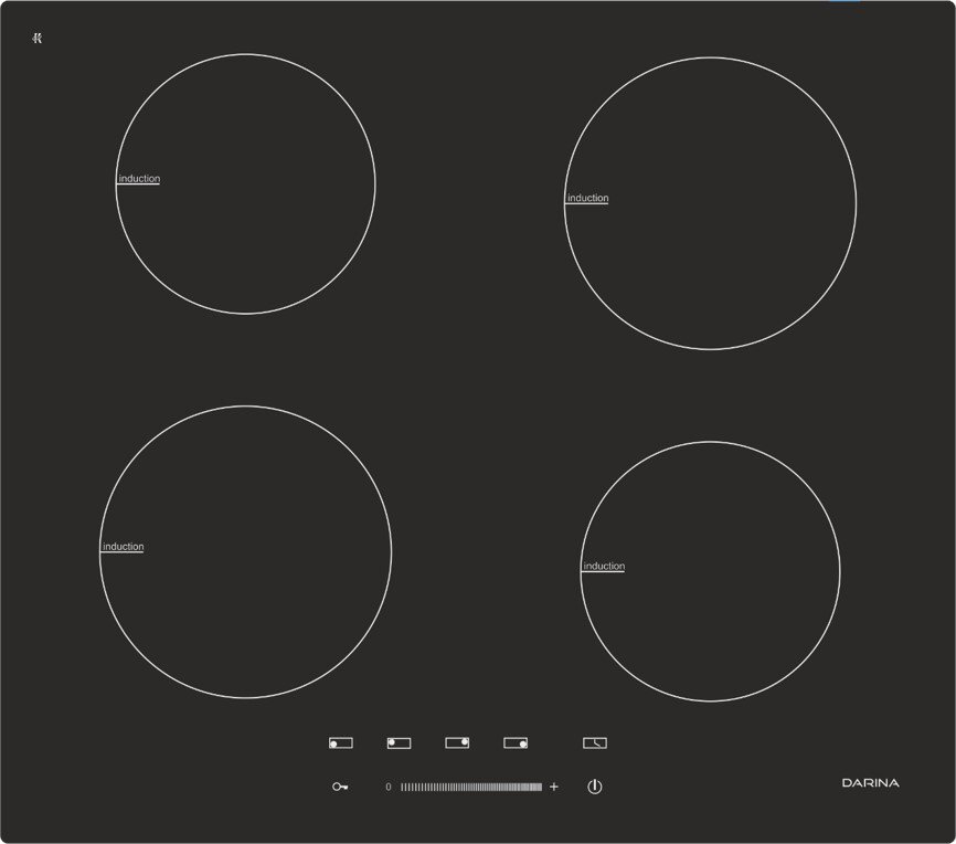Варочная поверхность индукционная Darina 5P EI 313 B #1