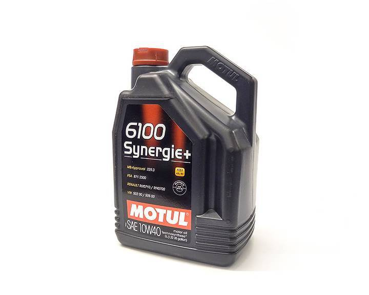 MOTUL 10W-40 Масло моторное, Полусинтетическое, 5 л #1