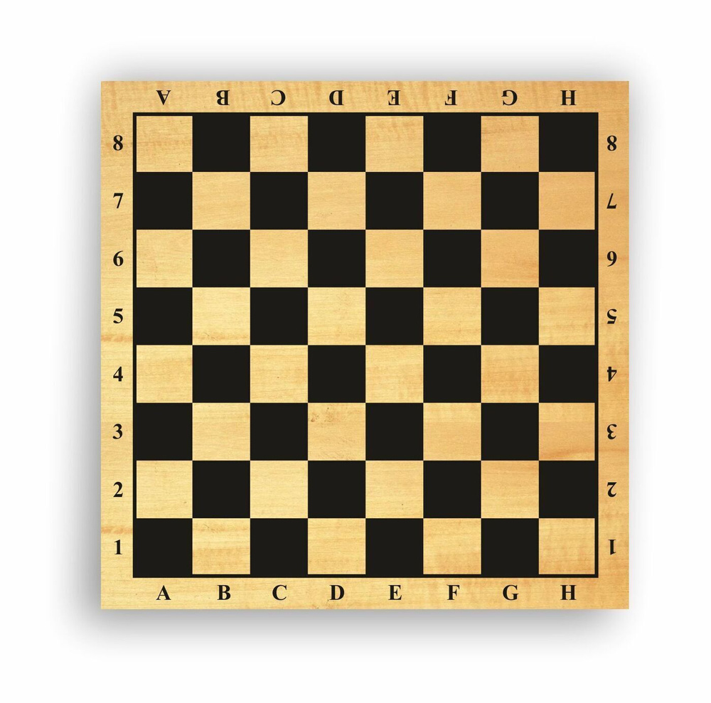 Доска шахматная из ПЭТ пластика 49х49 см (Ф) #1