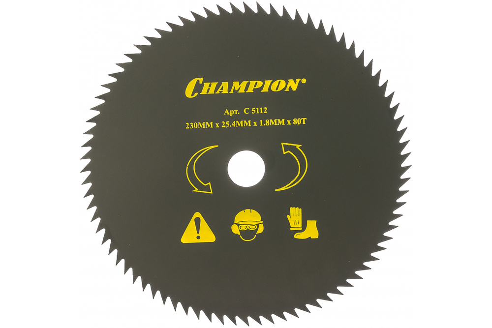 Диск триммерный CHAMPION 80/230/25.4мм. C5112. #1