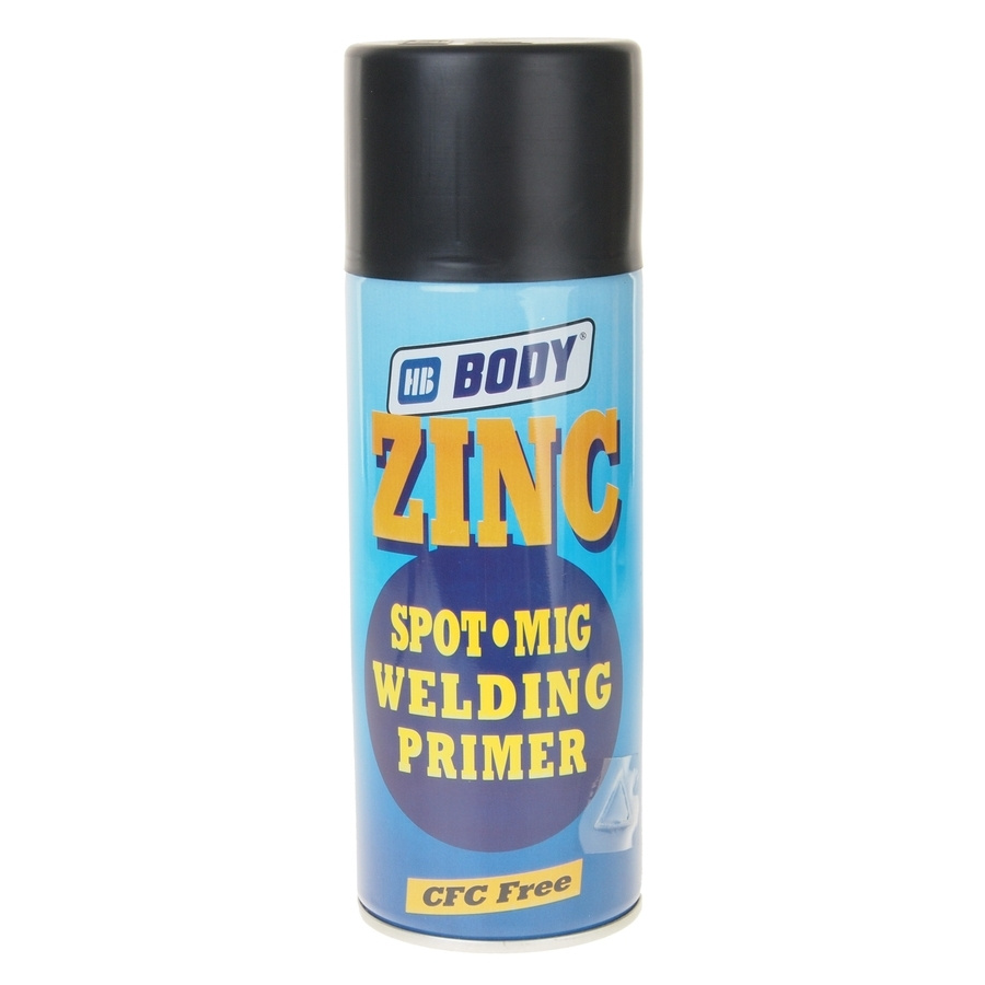 Грунт BODY "ZINC SPOT MIG 425", для точечной сварки, черный, аэрозоль, 400мл.  #1