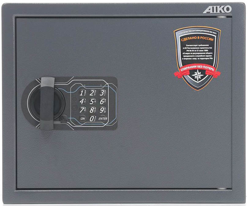 Сейф для пистолета AIKO TT-28 EL с электронным замком и ячейкой под патроны  #1