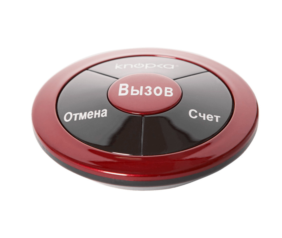 Кнопка вызова iKnopka APE330 Красная #1