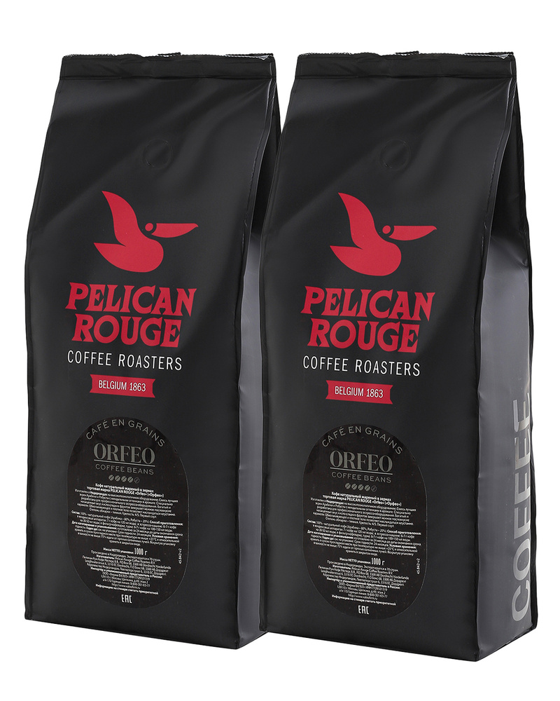 Кофе в зернах PELICAN ROUGE "ORFEO", набор из 2 шт. по 1 кг #1