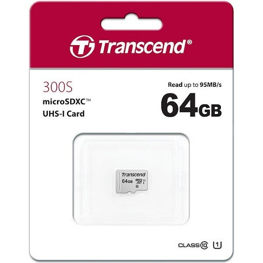 Transcend Карта памяти 300S 64 ГБ  (TS64GUSD300S-A) #1