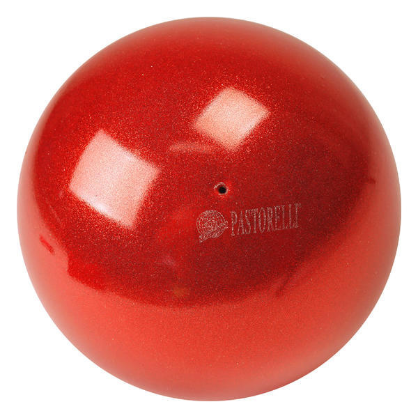 Мяч PASTORELLI 18см New Generation GLITTER HIGH VISION 02069 Red #1