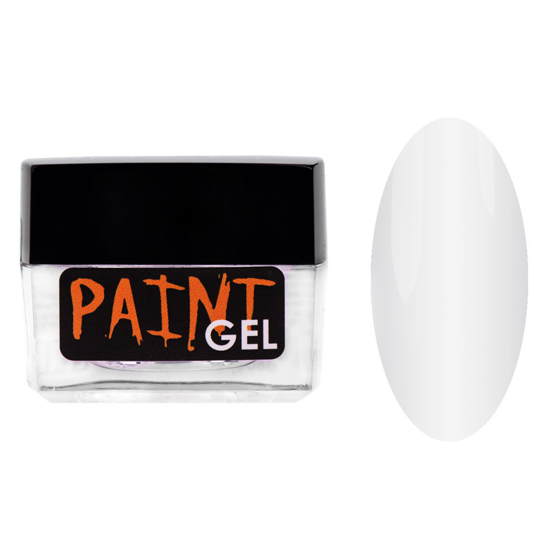 IRISK Гель-краска без липкого слоя Paint Gel №1 БЕЛАЯ, 5мл #1