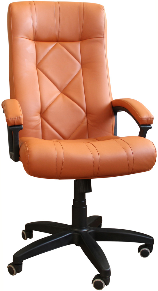 TUTKRESLA Игровое компьютерное кресло, Экокожа, оранжевый #1