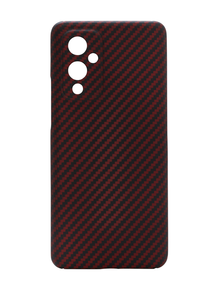 Кевларовый чехол DiXiS Carbon Case для One Plus 9 (ROP9-CM) матовый красный  #1