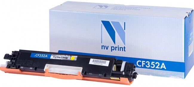 Картридж NVP совместимый NV-CF352A Yellow для HP Color LaserJet Pro M176n/ M177fw (1000k)  #1