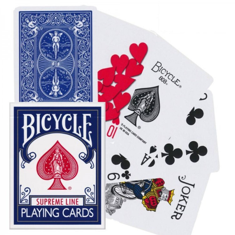 Игральные карты Bicycle Supreme Line, синие, 1 колода - купить с ...