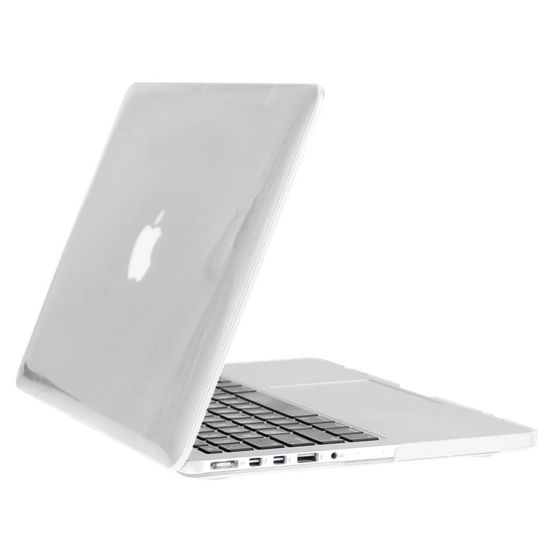 Чехол MacBook Pro Retina 15 A1398 (2013-2015гг) прозрачный пластик глянцевый бренд BRONKA (прозрачный) #1