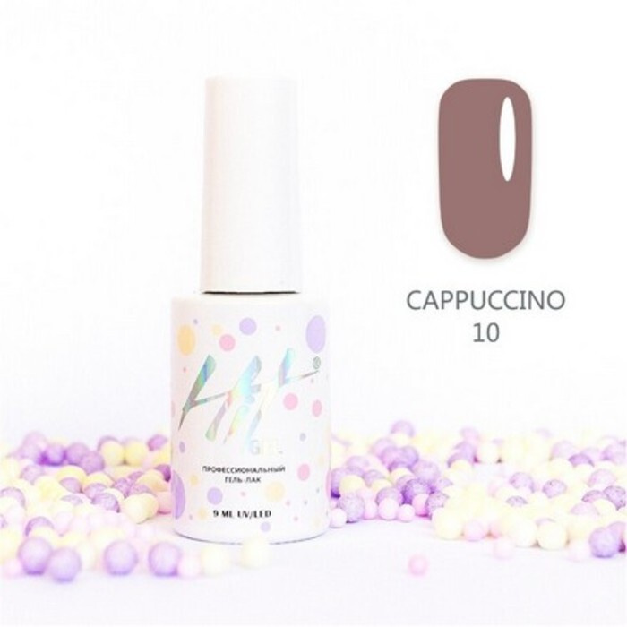 HIT Gel, Гель-лак Cappuccino №10 #1