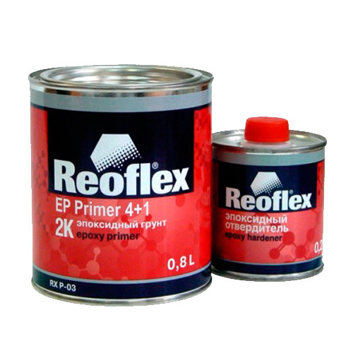 Грунт Reoflex эпоксидный серый 4+1 0,8л.+0,2л. отвердитель комплект  #1